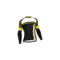 Bluza rowerowa męska FDX Cycling Thermal Long Sleeve Jersey M. Czarne bielizna termoaktywna męska FDX, z nadrukiem, z jersey. Za 219.90 zł.