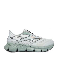 Buty do biegania Reebok. Szare buty do biegania męskie Reebok, bez wzorów, bez zapięcia, do biegania. Za 489.99 zł.