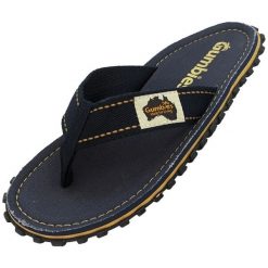 Japonki Gumbies Islander Flip-Flops Unisex Classic GU-FFISL118 czarne. Czarne klapki i japonki męskie bez wzorów, z gumy. Za 270.62 zł.
