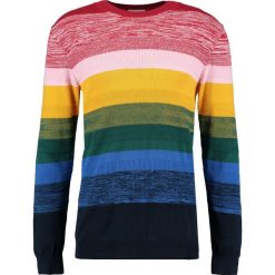 Knowledge Cotton Apparel CREW NECK Sweter total eclipse. Niebieskie kardigany męskie marki Knowledge Cotton Apparel, z bawełny. W wyprzedaży za 407.20 zł.