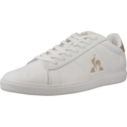 Buty LE COQ SPORTIF COURTSET 2 Biały. Białe buty trekkingowe męskie le coq sportif, bez wzorów, bez zapięcia, trekkingowe. Za 296.99 zł.