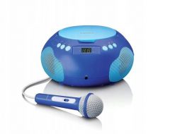 Radioodtwarzacz Trevi Lenco CD player with bluetooth and microphone blue SCD-625BU. Niebieskie radia Trevi. Za 215.16 zł.