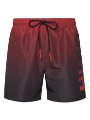 HUGO Szorty kąpielowe RAY 50555582 Czerwony Regular Fit. Czerwone szorty męskie Hugo, bez wzorów, z syntetyku. Za 339.99 zł.