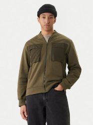 G-Star Raw Bluza D28824-E553 Zielony Regular Fit. Zielone bluzy rozpinane męskie G-Star Raw, m, bez wzorów, z bawełny, retro, bez ramiączek, bez kaptura. Za 499.99 zł.