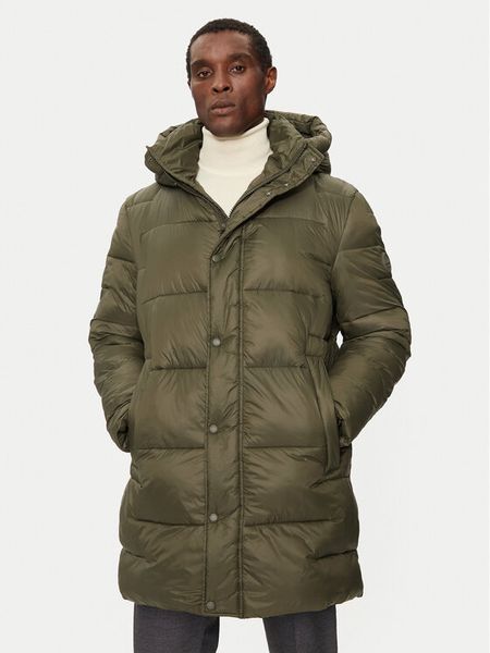 JOOP! Jeans Kurtka zimowa 15 JJO-270Fandos 30044245 Zielony Regular Fit. Zielone kurtki męskie JOOP! Jeans, na zimę, m, bez wzorów, z jeansu, bez ramiączek, bez kaptura. Za 1,329.00 zł.