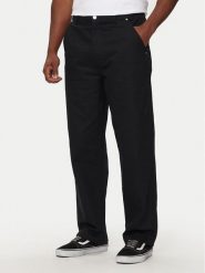 Converse Spodnie materiałowe M Converse Woven Pant 10026010-A02 Czarny Relaxed Fit. Czarne spodnie na co dzień męskie Converse, bez wzorów, z bawełny. Za 219.99 zł.