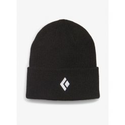 Czapka zimowa Black Diamond Watch Cap - black. Czarne czapki męskie Black Diamond, na zimę, bez wzorów, sportowe. Za 109.99 zł.