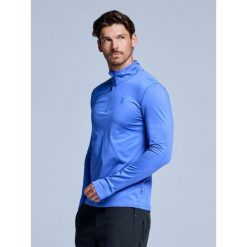 Bluza narciarska - Męska - Arctic 2.0 - Ballpoint Blue. Niebieskie bielizna termoaktywna męska POEDERBAAS, m, bez wzorów, z elastanu, sportowe, bez ramiączek, bez kaptura. Za 234.14 zł.