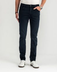 WRANGLER MĘSKIE SPODNIE JEANSOWE WRANGLER LARSTON CLOUDY SKIES 112350840. Jeansy męskie Wrangler, bez wzorów, z jeansu. Za 199.99 zł.