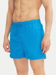 Tommy Hilfiger Szorty kąpielowe UM0UM02793 Niebieski Regular Fit. Niebieskie kąpielówki męskie Tommy Hilfiger, bez wzorów, z syntetyku. Za 169.99 zł.