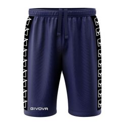 Spodenki Sportowe Givova Terry Band 3XL - Oddychające i Wygodne. Niebieskie szorty sportowe męskie Givova, bez wzorów, z bawełny, eleganckie. Za 189.99 zł.