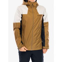 Kurtka przeciwdeszczowa męska Columbia Inner Limits III Jacket. Brązowe kurtki męskie Columbia, m, bez wzorów, sportowe, bez ramiączek, bez kaptura. Za 279.00 zł.