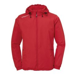 Kurtka Uhlsport Essential Coach. Czerwone kurtki męskie Uhlsport, s, bez wzorów, sportowe, bez ramiączek, bez kaptura. Za 281.50 zł.