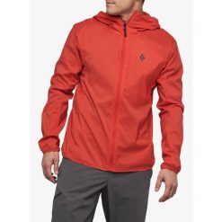 Kurtka softshell męska Black Diamond Alpine Start Hoody. Czerwone kurtki softshell męskie Black Diamond, m, bez wzorów, z softshellu, bez kaptura, trekkingowe. Za 550.99 zł.