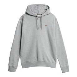 Bluza turystyczna męska Napapijri. Szare bluzy nierozpinane męskie Napapijri, m, bez wzorów, bez ramiączek, bez kaptura. Za 324.75 zł.
