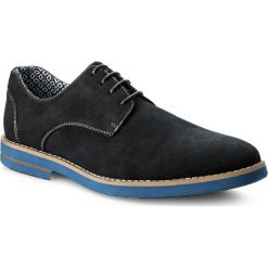 Półbuty LANETTI - MYL8095-2 Granatowy. Codzienne półbuty męskie marki Lanetti. Za 119.99 zł.
