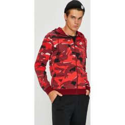 Nike Sportswear - Bluza. Brązowe bluzy rozpinane męskie Nike Sportswear, z bawełny. W wyprzedaży za 239.90 zł.