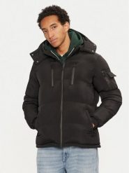 Brave Soul Kurtka zimowa MJK-BROCKHALLCRI Czarny Regular Fit. Czarne kurtki męskie Brave Soul, na zimę, l, bez wzorów, z syntetyku, bez ramiączek, bez kaptura. Za 359.99 zł.