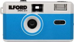 Aparat cyfrowy Ilford Sprite 35-II, silver/blue. Aparaty kompaktowe Ilford. Za 232.53 zł.