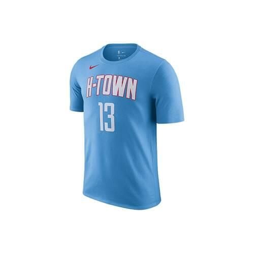 Koszulka sportowa męska Nike Nba Houston Rockets James Harden City Edition. T-shirty sportowe męskie Nike, m, bez wzorów, z bawełny, sportowe, bez ramiączek. Za 149.00 zł.