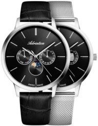 Zegarek męski Adriatica A1274.5214QF-SET czarny. Czarne zegarki męskie Adriatica. Za 1,058.00 zł.