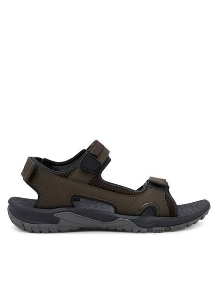 Jack Wolfskin Sandały Lakewood Cruise Sandal M 4019011 Brązowy. Brązowe sandały męskie Jack Wolfskin, ze skóry, bez zapięcia. Za 319.99 zł.