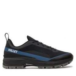 Trekkingi Millet. Czarne buty trekkingowe męskie Millet, bez wzorów, sportowe, bez obcasa, bez zapięcia. Za 629.99 zł.