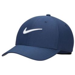 Czapka Z Daszkiem Z Logo Klubu DF. Niebieskie czapki męskie Nike, bez wzorów, sportowe. Za 164.99 zł.