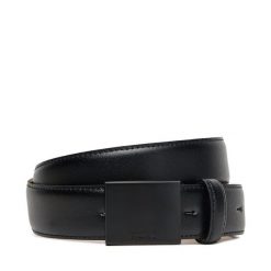 Pasek Męski Calvin Klein. Czarne paski męskie Calvin Klein, bez wzorów. Za 209.99 zł.