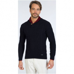 Sir Raymond Tailor Sweter Męski, M, Ciemnoniebieski. Szare swetry męskie Sir Raymond Tailor, z wełny. W wyprzedaży za 199.00 zł.