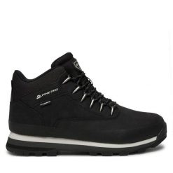 Trekkingi Alpine Pro. Czarne buty trekkingowe męskie Alpine Pro, bez wzorów, bez zapięcia, trekkingowe. Za 339.99 zł.