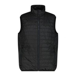 Kurtka puchowa CMP. Czarne kurtki męskie CMP, m, bez wzorów, z puchu, bez ramiączek, bez kaptura. Za 259.99 zł.