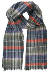 Wełniany Szalik Męski - V. Fraas - Wielokolorowy w Kratkę. Szaliki męskie V. Fraas, na zimę, bez wzorów, z materiału, eleganckie. Za 129.00 zł.