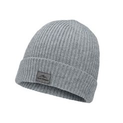 Czapka Beanie Unisex Fjord Nansen Hygge. Szare czapki męskie Fjord Nansen, bez wzorów, z dzianiny, sportowe. Za 89.99 zł.