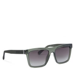 Okulary przeciwsłoneczne Guess. Zielone okulary przeciwsłoneczne męskie Guess, z aplikacjami. Za 289.99 zł.