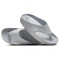 Klapki Japonki Męskie Nike Calm Flip Flop. Szare klapki i japonki męskie Nike, bez wzorów. Za 180.40 zł.