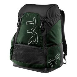 Plecak na basen unisex tyr alliance team backpack 45l. Czarne plecaki męskie TYR, bez wzorów, z poliesteru. Za 429.99 zł.