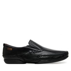 Półbuty Pikolinos. Czarne eleganckie półbuty męskie Pikolinos, wizytowe, bez obcasa, bez zapięcia. Za 399.99 zł.