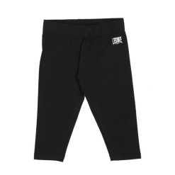 Legginsy z bawełna na co dzień na siłownię. Czarne legginsy męskie LEONE 1947 APPAREL, bez wzorów, z bawełny, na fitness i siłownię. W wyprzedaży za 44.86 zł.