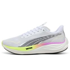 Buty Do Biegania Puma Velocity Nitro 3 Dorosłych. Białe buty do biegania męskie Puma, bez wzorów, bez zapięcia, do biegania. W wyprzedaży za 469.50 zł.