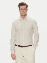 JOOP! Jeans Koszula 15 JJSH-92Hanson2K-W 30045977 Beżowy Regular Fit. Brązowe koszule męskie JOOP! Jeans, l, bez wzorów, z bawełny, bez kołnierzyka, bez ramiączek. Za 259.99 zł.