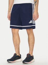 Adidas Szorty sportowe Squadra 25 JN5468 Granatowy Regular Fit. Niebieskie szorty sportowe męskie ADIDAS, bez wzorów, z syntetyku, sportowe. Za 79.99 zł.
