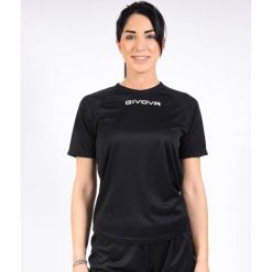 Koszulka Sportowa Givova One Microforata 4XL - Oddychająca i Lekka. Czarne t-shirty sportowe męskie Givova, xl, bez wzorów, z poliesteru, sportowe, bez ramiączek. Za 131.99 zł.