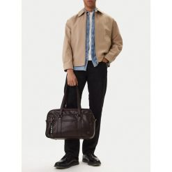 Torba na laptopa G-Star Raw. Brązowe torby na laptopa męskie G-Star Raw, bez wzorów, małe. Za 239.99 zł.