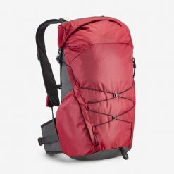 Plecak turystyczny Quechua MH500 22 litry Light Rolltop. Czarne plecaki męskie QUECHUA, bez wzorów. Za 249.99 zł.