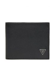 Guess Portfel SMCSLE LEA20 Czarny. Czarne portfele męskie Guess, z aplikacjami, ze skóry. Za 219.99 zł.