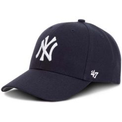Czapka z daszkiem 47 Brand MLB New York Yankees Granatowa MVP B-MVP17WBV-HM. Niebieskie czapki męskie 47 Brand, bez wzorów. Za 104.00 zł.