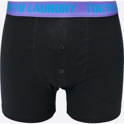 Tokyo Laundry - Bokserki (2-pack). Czarne bokserki męskie Tokyo Laundry, z bawełny. W wyprzedaży za 24.90 zł.