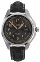 Zegarek męski Aviator V.1.38.0.323.4 czarny. Czarne zegarki męskie Aviator. Za 1,590.00 zł.