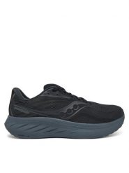Saucony Buty do biegania Ride 18 Wide S21001 Czarny. Czarne buty do biegania męskie Saucony, bez wzorów, z materiału, bez zapięcia, do biegania. Za 629.99 zł.